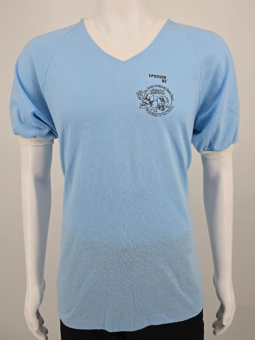 Vintage 1982 Sport-T Great American Duck Race Deming New Mexico T-Shirt (XL)